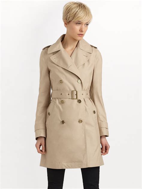 burberry brit trench coats